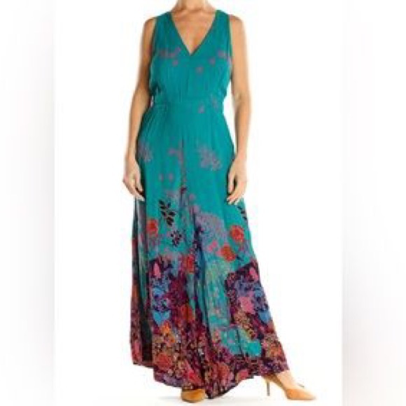 Maeve Pants - Maeve Sleeveless Wide Leg Jumpsuit